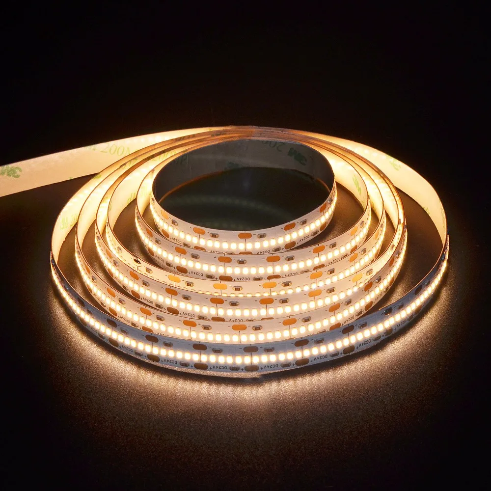 Высокая CRI&gt90 SMD 2216 420 светодиодов/м DC24V гибкая светодиодная лента ST4|Светодиодные