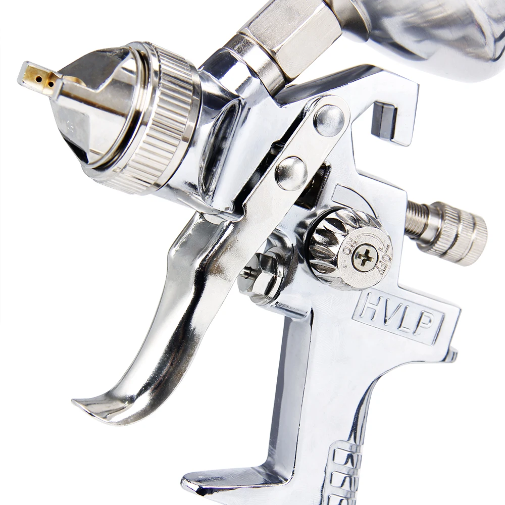 CarBole 2,5 мм HVLP гравитационная подача пистолет-распылитель комплект w/регулятор авто краска праймер металлический хлопья
