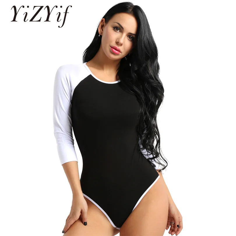 

YiZYiF Sexy Adult Women Baby Diaper Lover Long Sleeves Romper Soft Cotton One Piece Romper Jumpsuit Bodysuit Cosplay