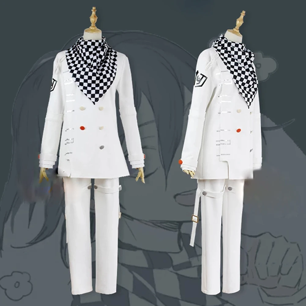 Danganronpa V3: Killing Harmony Ouma Kokichi белый вечерний костюм карнавальные костюмы высокого