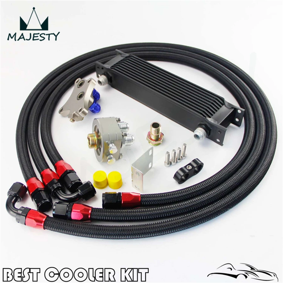 Parts & Accessories AN10 15 ROW OIL COOLER KIT TURBO/NA 240SX SILVIA