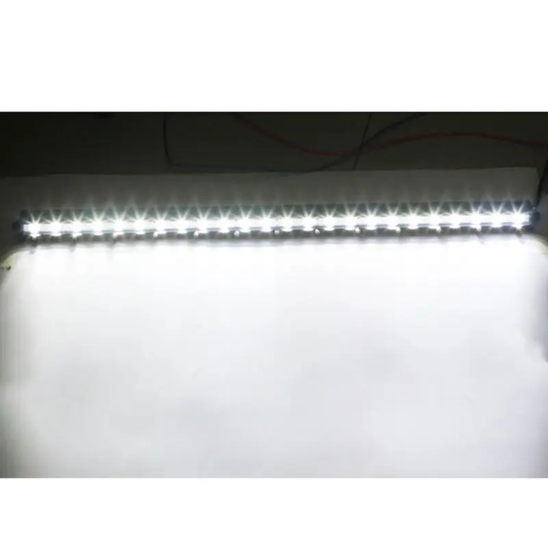 

Car Network Flashing Fine Single Row Ultra-Thin Strip Light Wireless Remote Control Highlight Waterproof Front Bumper Light