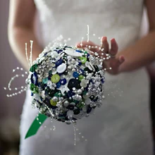 100 шт DIY Свадебные букеты из бисера и жемчуга Искусственные цветы Свадебные букеты для свадебной вечеринки реквизит для дома