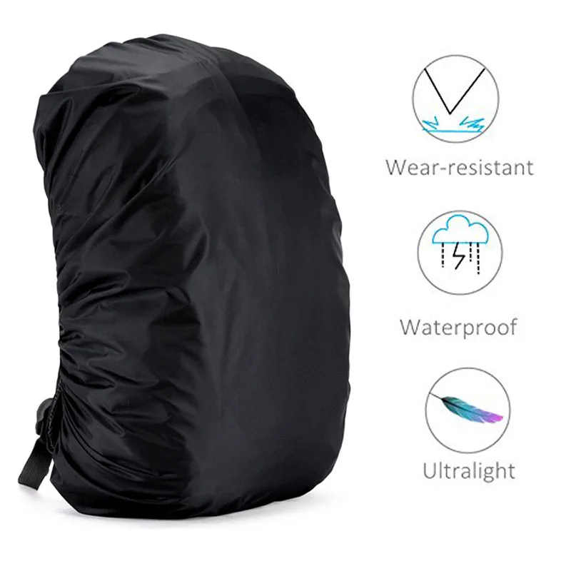 35L 100L 120L Rain Cover Backpack Waterproof Bag Dust Hiking Camping Bags Large Military 90L 95L 110L Rain Cover xa41a