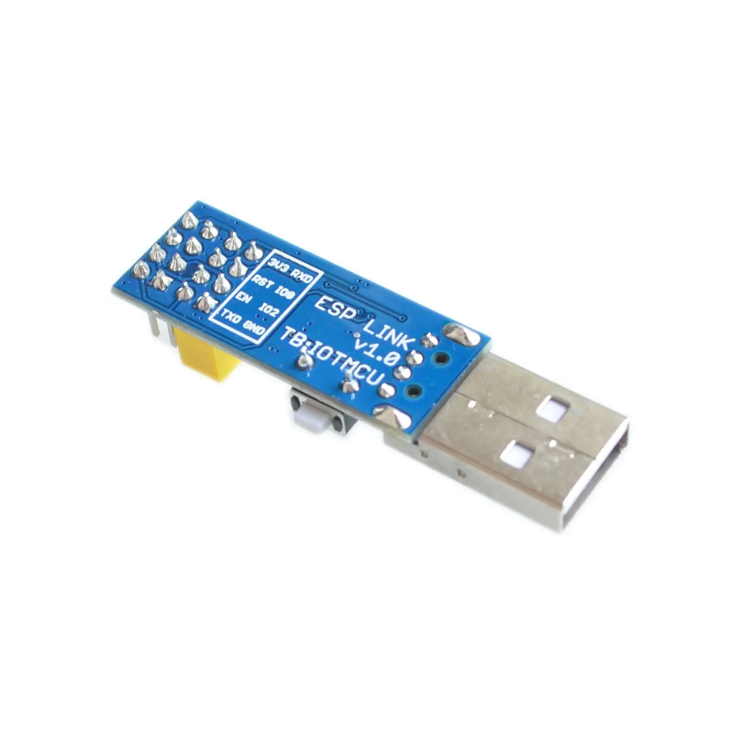 10 шт./лот ESP8266 ESP 01/ESP 01S Wi Fi модуль адаптер для загрузки комплект отладки Arduino IDE USB 01s