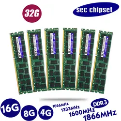 PLEXHD 4 GB 8 GB 16 GB X79 X58 2011 LGA2011 DDR3 PC3-10600R 12800R 14900R ECC REG 1866 Mhz 1600 МГц 1333 Mhz PC Оперативная память Серверная Память ram