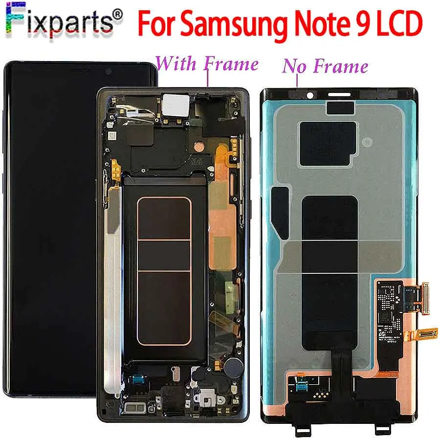 

100% Tested For 6.4" SAMSUNG GALAXY Note 9 LCD Note9 Display Touch Screen Digitizer Assembly Replacement For SAMSUNG Note 9 LCD