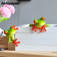 Frog Figurine Decoration 2017 New Artificial Animal Crafts Creative Kawaii Micro Landscape Personalized Frog Figurine Decoration
