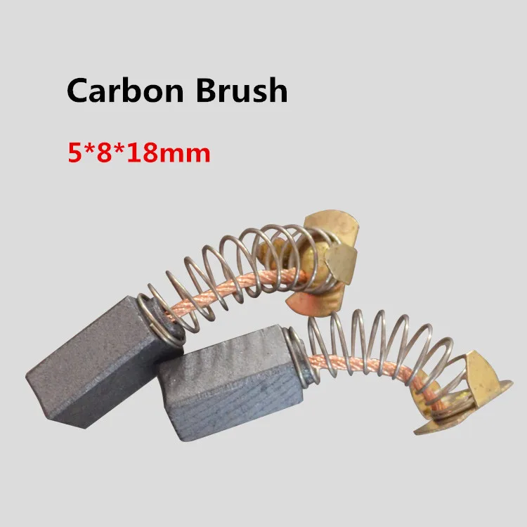 

Carbon Brush 5*8*18mm for electric screwdriver brush ,FREE SHIPPING 5Pairs