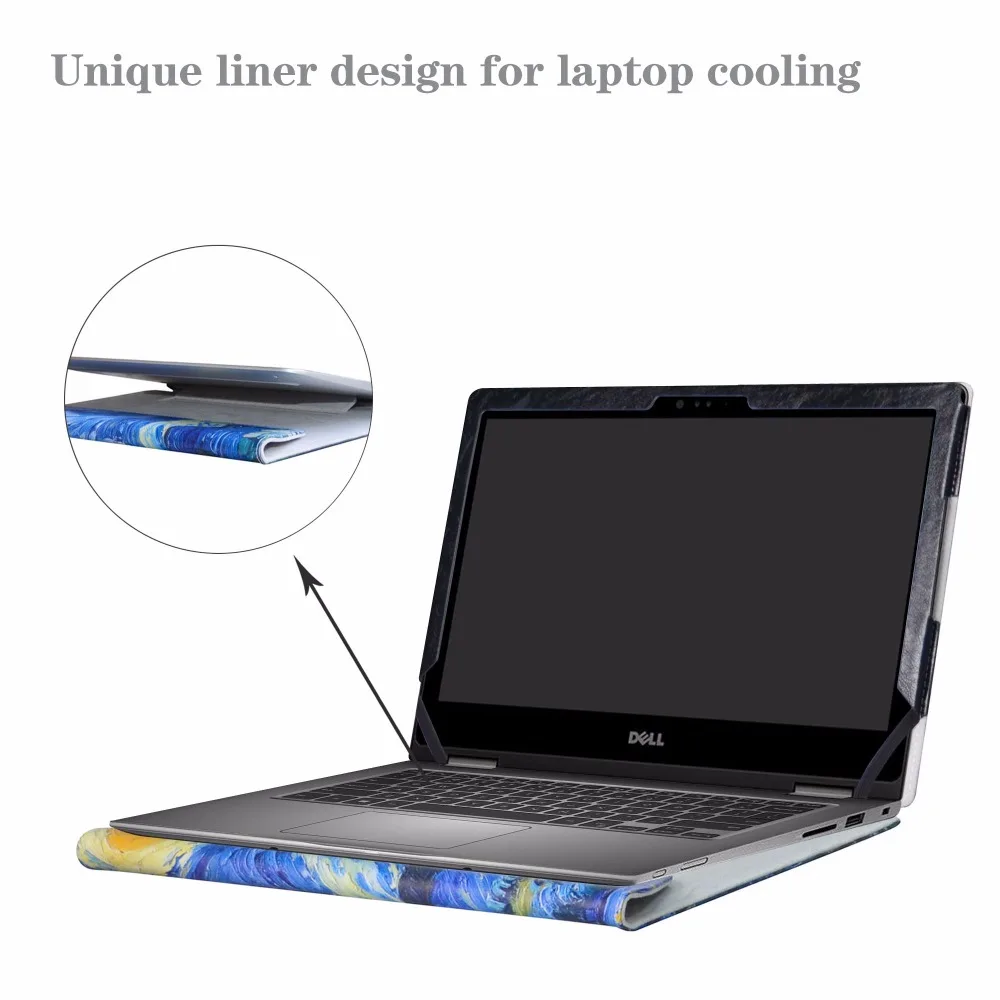 Alapmk Capa Protetora para 13.3 Dell Inspiron 13 2-em1 5000 Series 5378 5368 5379 I5378 I5368 I5379 Bolsa para Portátil - Imagem 5