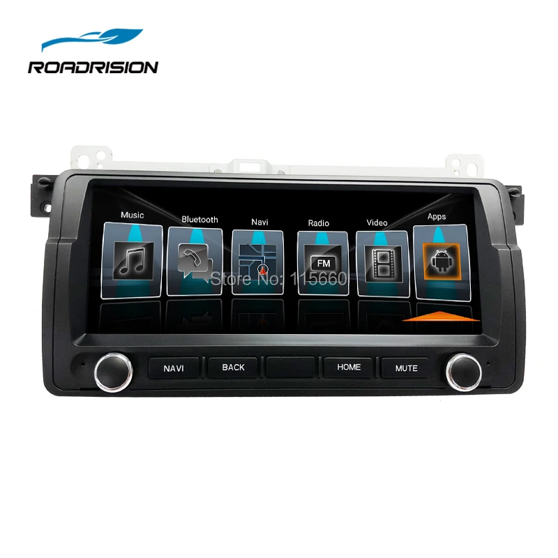 

RoadRision 8.8inch Android Auto car multimedia player for BMW E46/M3 with Canbus Wifi Bluetooth Radio RDS GPS Navigation