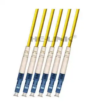 

LODFIBER 50M LC-LC Indoor Armored Singlemode 6 Strands Fiber Optic Cable Patch Cord 9/125