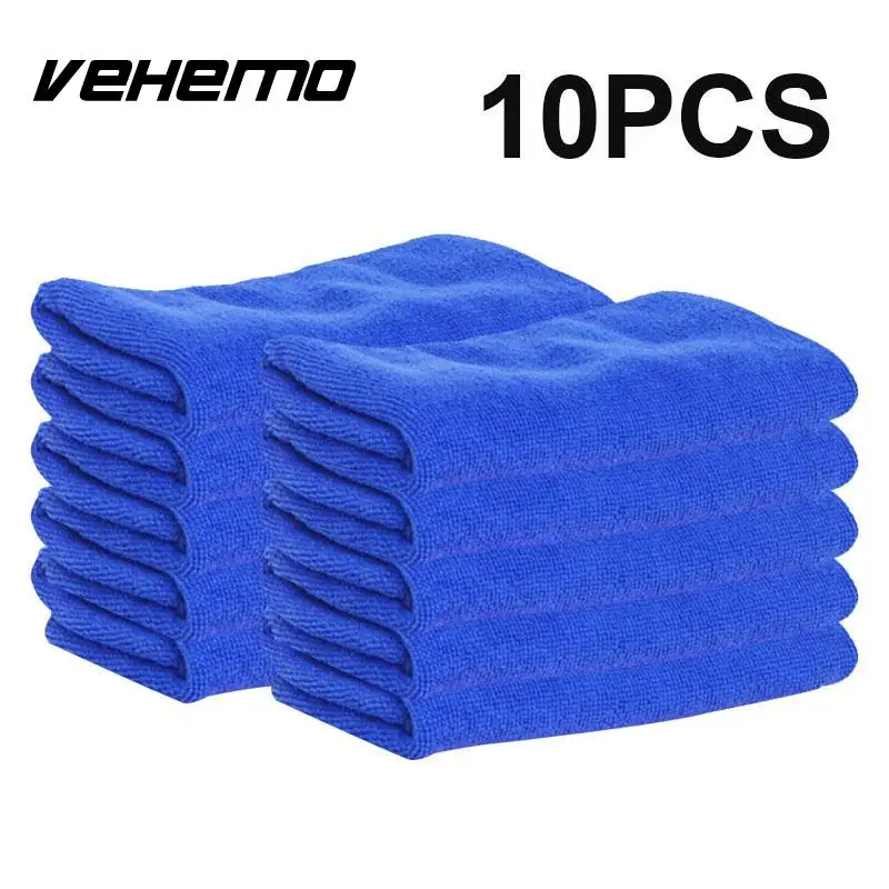 10pcs Ultra Soft Microfiber Auto Car Body Window Cleaning Towel Cloth