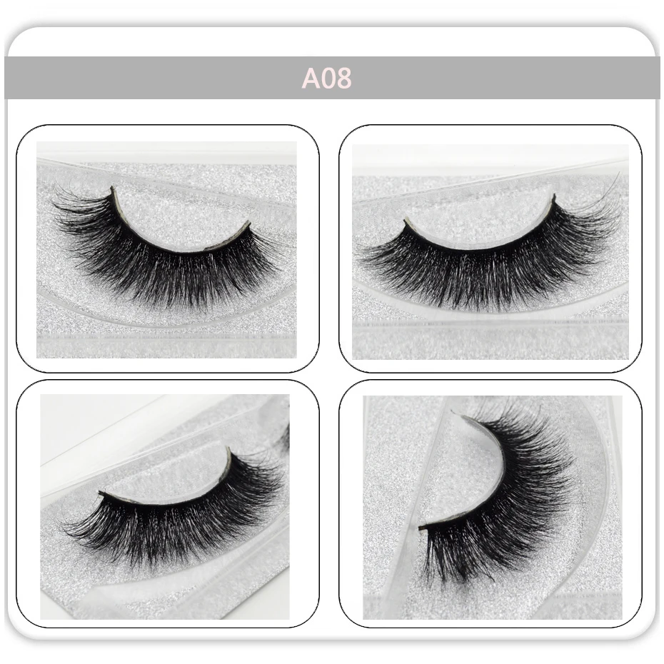 Visofree норки Lashes 3D норки ресницы естественно мягкой накладные ресницы ручной расширение ресниц 1 Пара ресницы