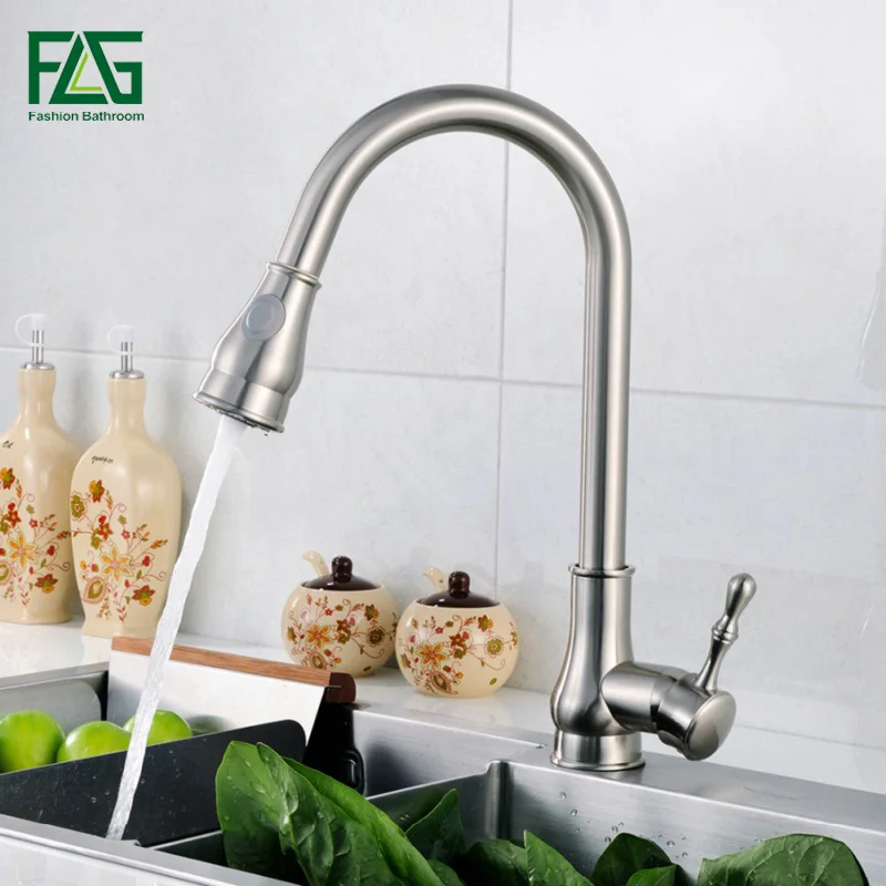 Aliexpress.com : Buy FLG Kitchen Faucet Deck Mounted ...