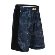 New Basketball Shorts Quick-Drying Plus Size Training Sports Shorts Running Fitness Pockets Shorts Zipper Casual Five shorts
