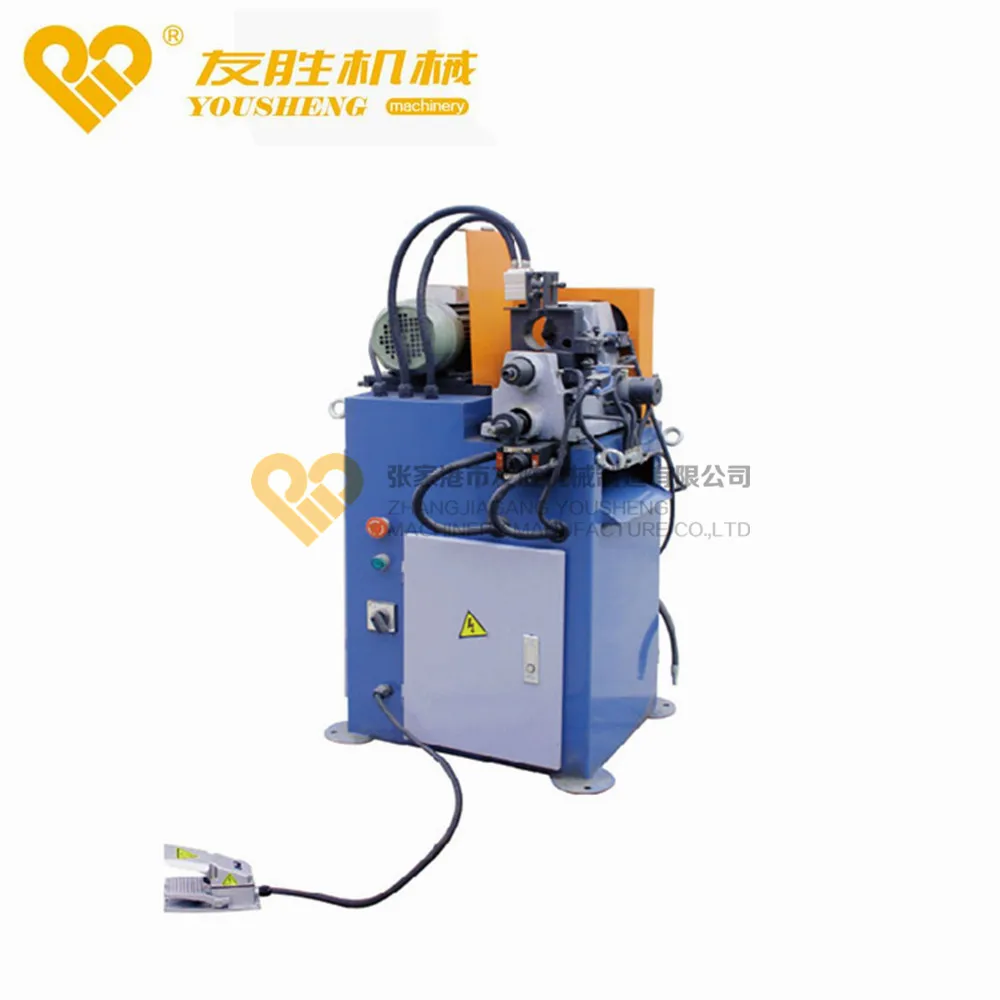

Pipe and tube and bar single head manual chamfering machine