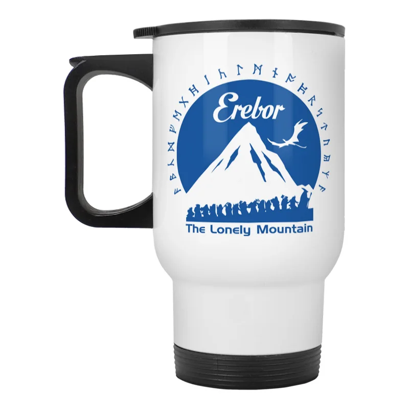 

Erebor LOTR HOBBIT LORD OF THE RINGS stainless steel travel mug
