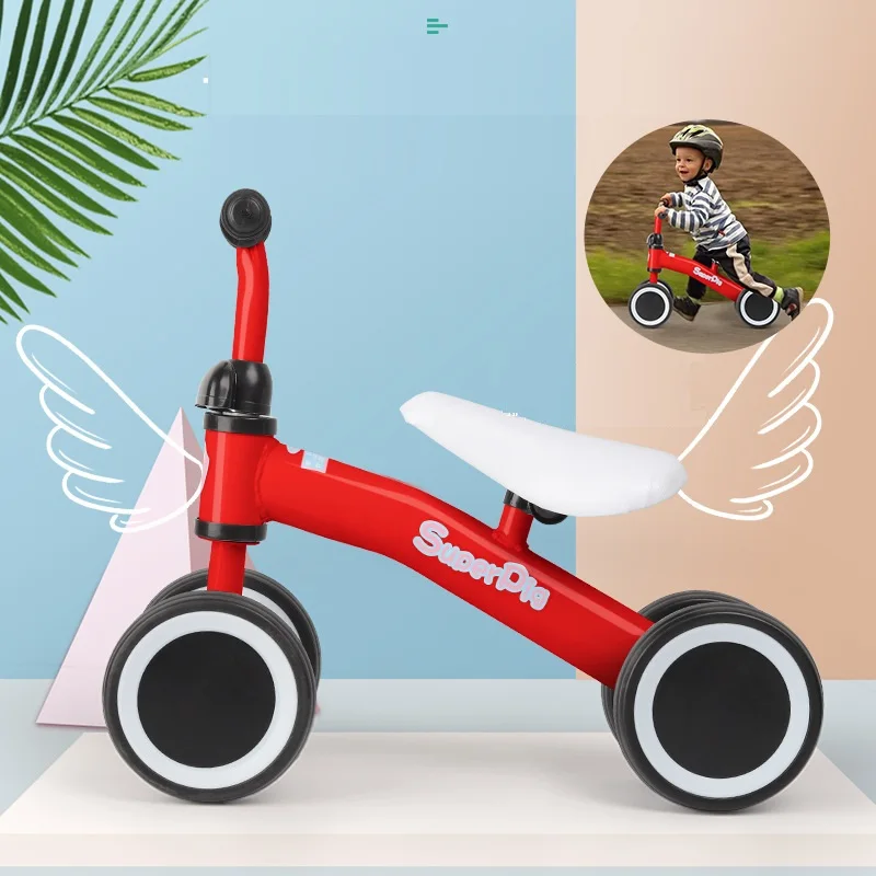 

2019 NEW Toddler Walker Baby balance Bike Riding Toy Baby Walking Wheelchair for 2 to 6 Year Children Chrismas Gift