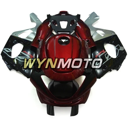 Полный впрыска ABS пластик Обтекатели для Yamaha YZF600R thundaercat Год 1997-2007 мотоцикл комплект обтекателей красный черный, серебристый цвет