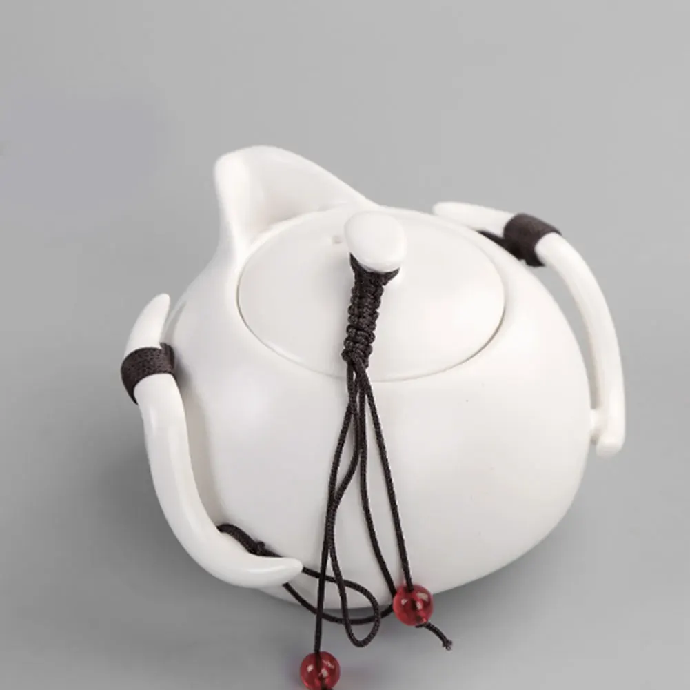 Портативный керамический набор чашек винтажный кунг-фу чайная кружка лоток для горшков с сумкой для хранения для путешествий DC156