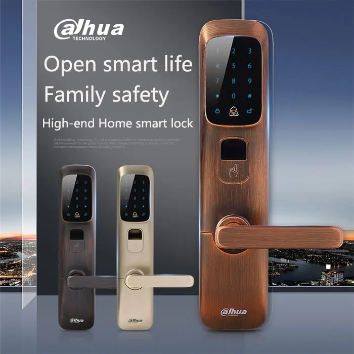 Dahua ASL8112R B высокого класса дома Smart Lock ASL8112K ASL8112S карты пароль отпечатка пальца три