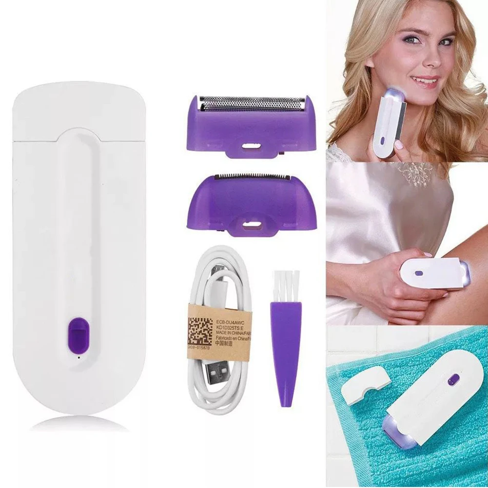 

Laser Epilator Women Hair Removal Electric Depilator Pain Free Lady Epilation Sense-Light Technology Depilatory Device