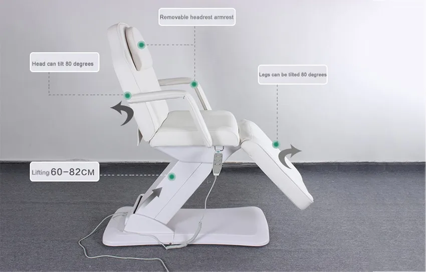 1 шт., новинка, белый, многофункциональный, электрический, медицинский, операционный, массаж, спа, для лица, кровать, поставка, бровь, тату, красота, кровать, стул, стол