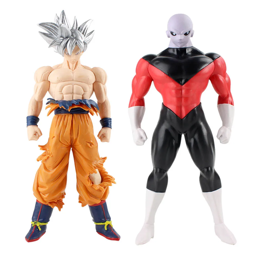 Большой 30 см Dragon Ball Z Super Ultra Instinct Goku Migatte no Goku Jiren ПВХ фигурка модель игрушки - Цвет: 30cm 2pcs opp Bag