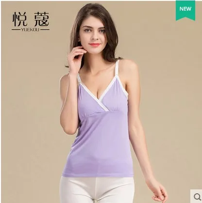 

100% new mulberry silk spun silk condole belt vest Female sexy summer joker knitted silk render unlined upper garment