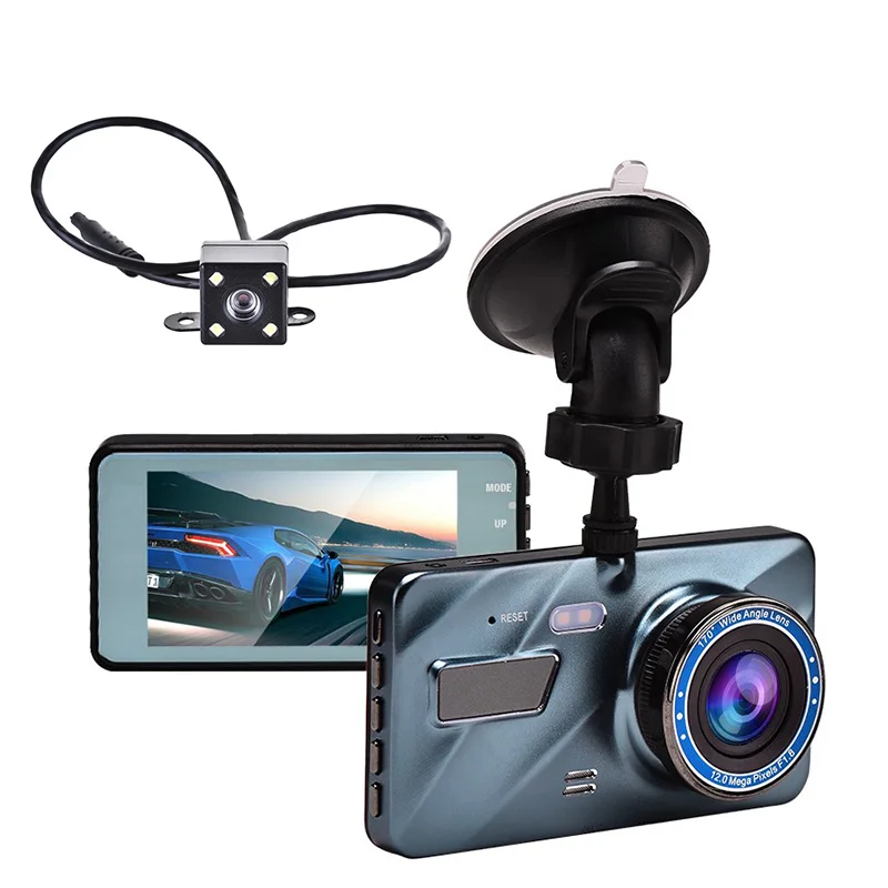 Car DVR Dash Cam Video recorder 3 in 1Rear View Dual Camera Full HD Car Camera 3.6"Cycle Recording Night Vision G-sensor Dashcam best rear view mirror camera DVR/Dash Cameras