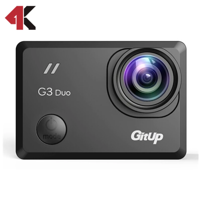 

GitUp G3 Duo 2K Sports Camera with Custom NDVI Lens Pro Packing for Mapping Survey 2017 Newly Coming Free Shipping