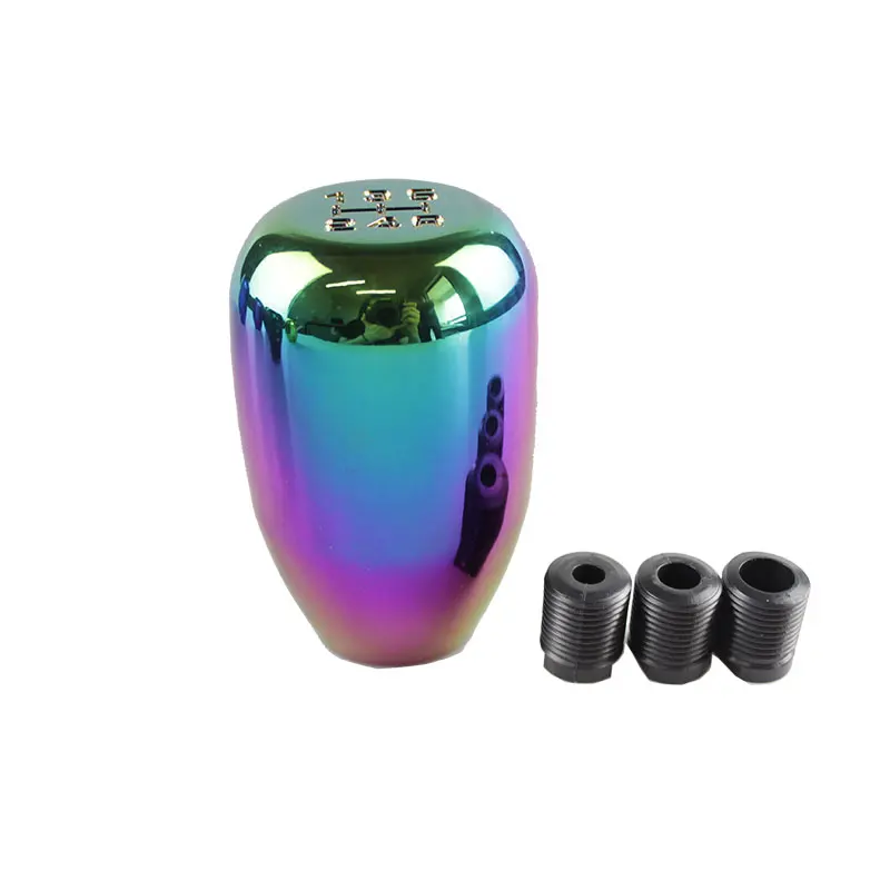 RASTP   Universal Racing 5 Speed Aluminum Car Gear Shift Knob <br />Manual Automatic Gear Shift Knob Shift Lever RS SFN010-in Gear Shift <br />Knob from Automobiles 