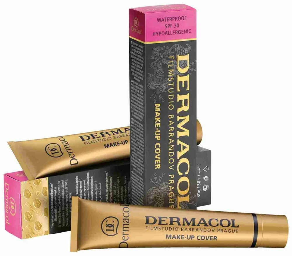 Dermacol покрытие для макияжа 30 г основа Dermacol Профессиональный праймер консилер для макияжа лица Палитра для контурной основы макияжа основа