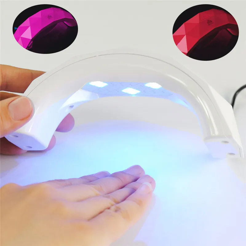 Mini LED Phototherapy Lamp Dryer Nail Machine Uv Led | Красота и здоровье