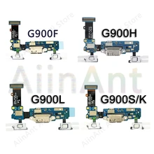 USB Дата разъем зарядное устройство Порт Mic док-станция зарядный гибкий кабель для Samsung Galaxy S5 G900 G900F G900H G900L G900S G900K