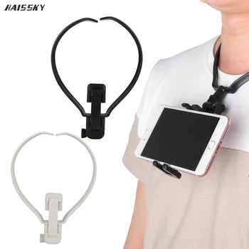 

VIP Link Hands Free Lazy Neck Phone Stand Holder Wearable Smartphone Mount Bracket for iPhone Camera Gopro Mobile holder