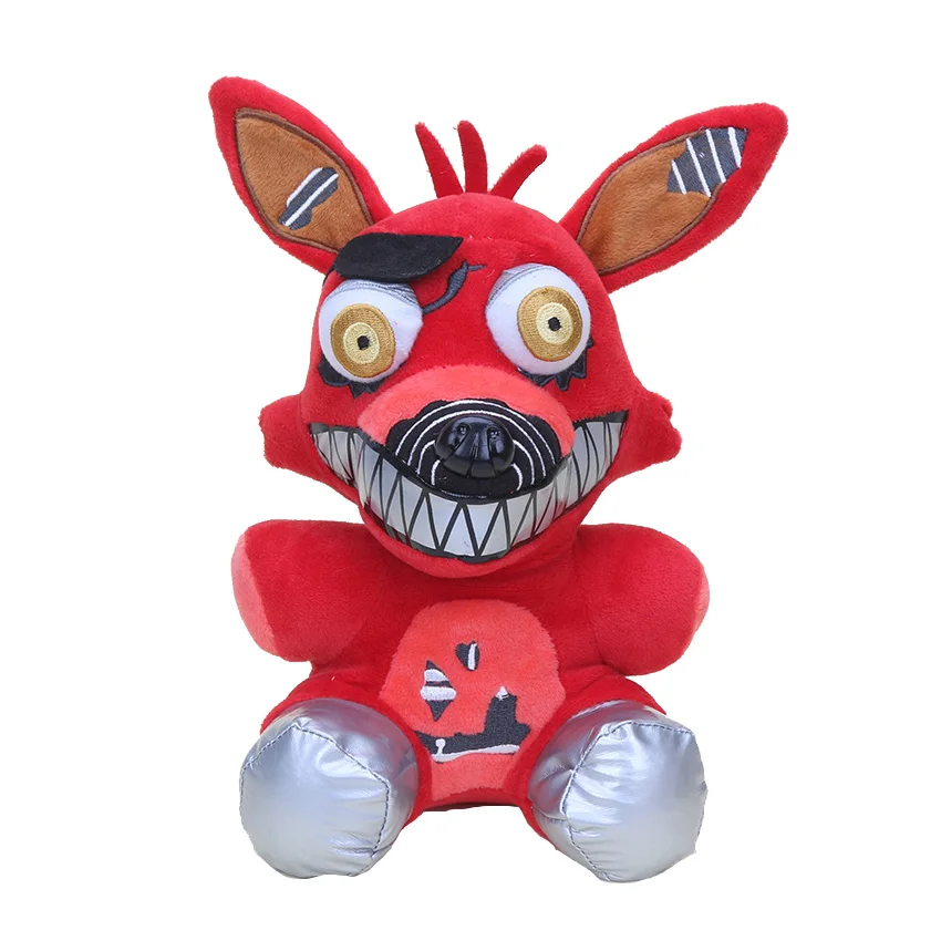 Five Nights At Freddy's FNAF мягкие игрушки кошмар Foxy Mangle Весенняя ловушка Бонни Фантом Фредди Fazbear's Pizzeria Simulator подарок - Цвет: Nightmare Foxy