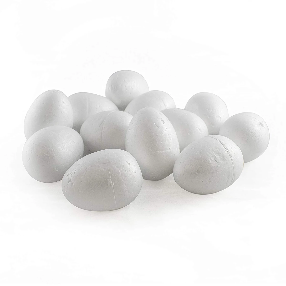 Белый твердый мяч из пенопласта яйцо пузырь шар DIY художественная живопись ручной работы модель яйцо отчет