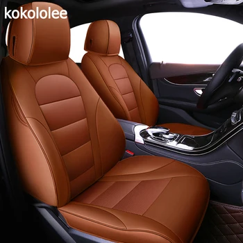 

kokololee custom auto real leather car seat cover for ssangyong kyron actyon korando rexton Rodius Rexton 2011 Tivolan car seats