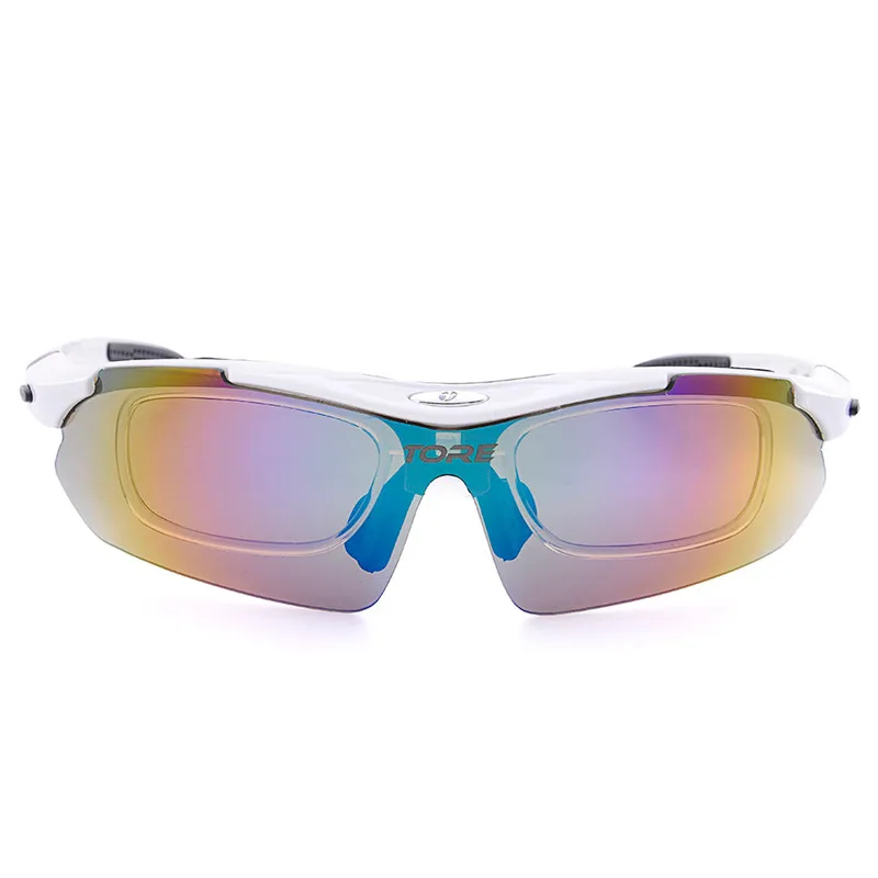 Наружные велосипедные очки солнцезащитные очки Стекло поляризованные очки для езды на велосипеде ПК велосипед очки охлаждения анти-УФ Велосипеды солнце Стекло es B25 - Цвет: White
