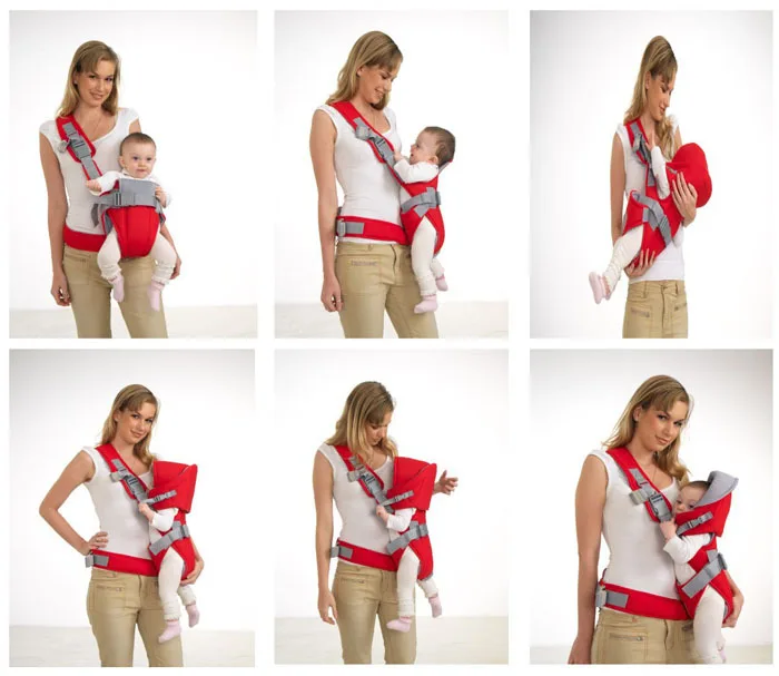 6 way baby carrier