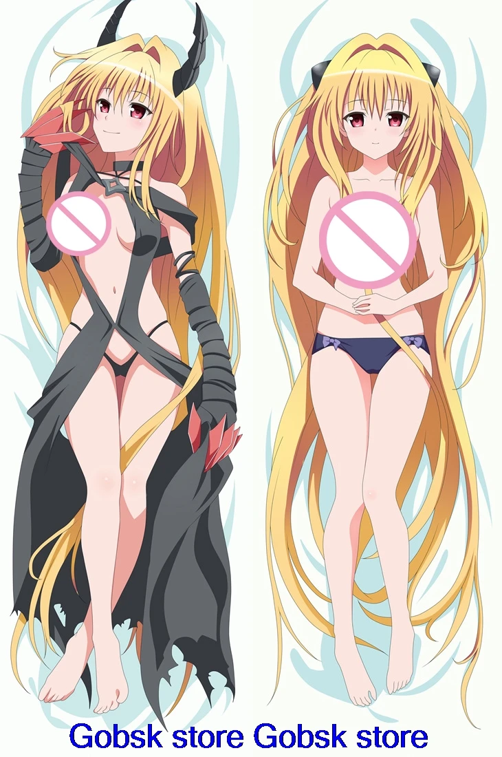 Японское аниме дакимакура To Love Ru блузка с изображением персонажей сексуальной