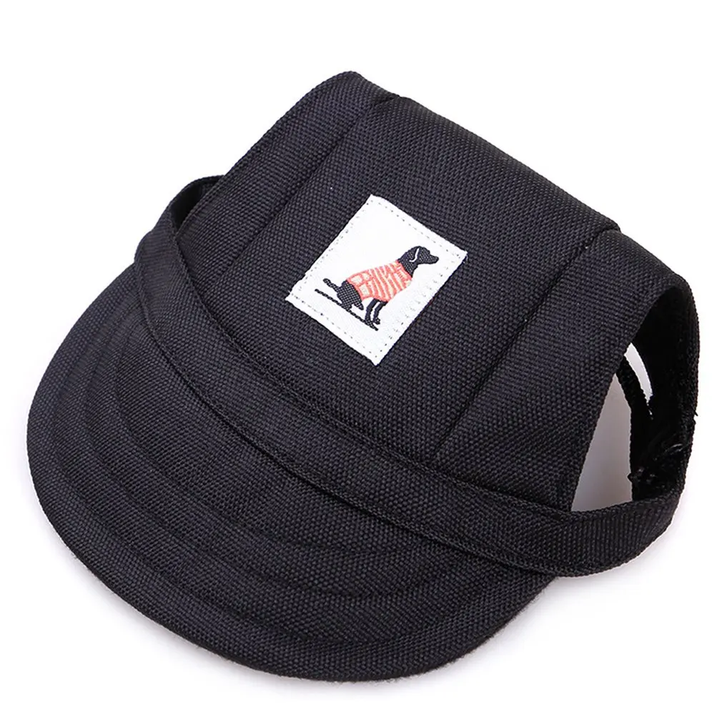 Pet Dog Hat Summer Sun Hats Outdoor Baseball Cap Canvas Oxford Puppy