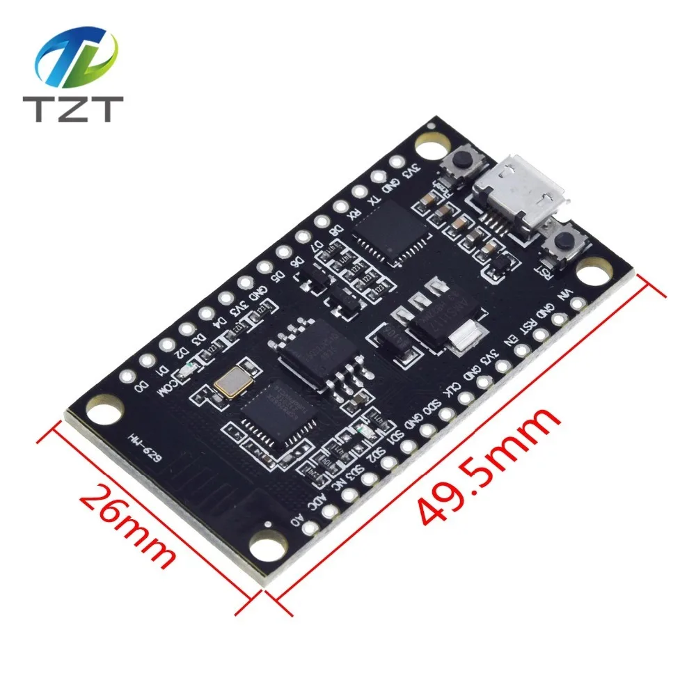 Беспроводной модуль CP2102/CH340 NodeMcu V3 V2 Lua wifi Интернет вещей макетная плата на основе ESP8266 ESP-12F с pcb антенной