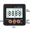 Electronic Protractor Digital Inclinometer 0-360 Aluminum Alloy Digital Bevel Box Angle Gauge Meter Magnets Base Measuring tool 2
