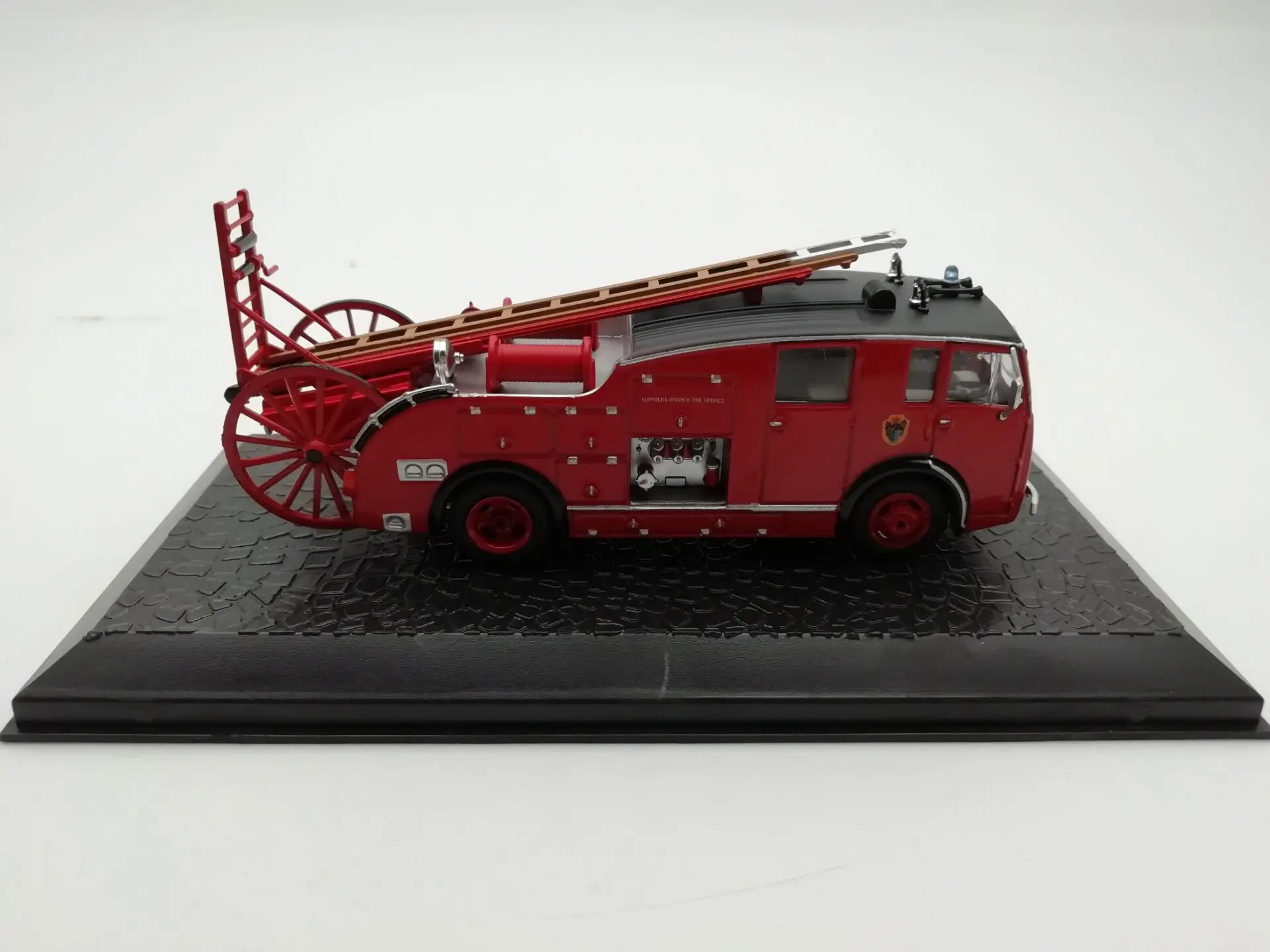 A tlas 1: 72 Dennis F 12 пожарный двигатель бутик сплав автомобиль игрушки для детей модель детской игрушки оригинальная коробка