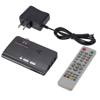 

New HDMI DVB-T/DVB-T2 TV Tuner Receiver DVB T/T2 TV Box VGA AV CVBS 1080P digital HD Satellite receiver for LCD/CRT Monitors