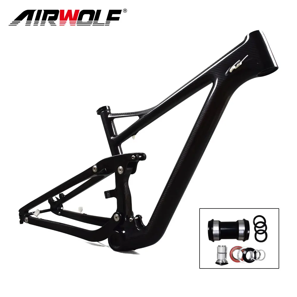Airwolf 29er полная подвеска оформление шок 190*51 мм путешествие 122 Макс. Размер шины 2 4