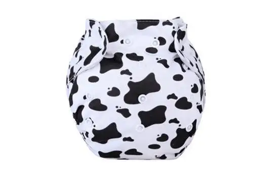 22 стиля детские подгузники для мальчиков и девочек/детские тканевые подгузники/многоразовые подгузники/регулируемый по размеру подгузник/моющийся - Цвет: cow